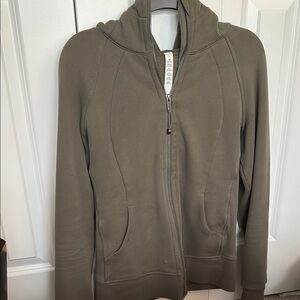 Lululemon Olive Green Scuba